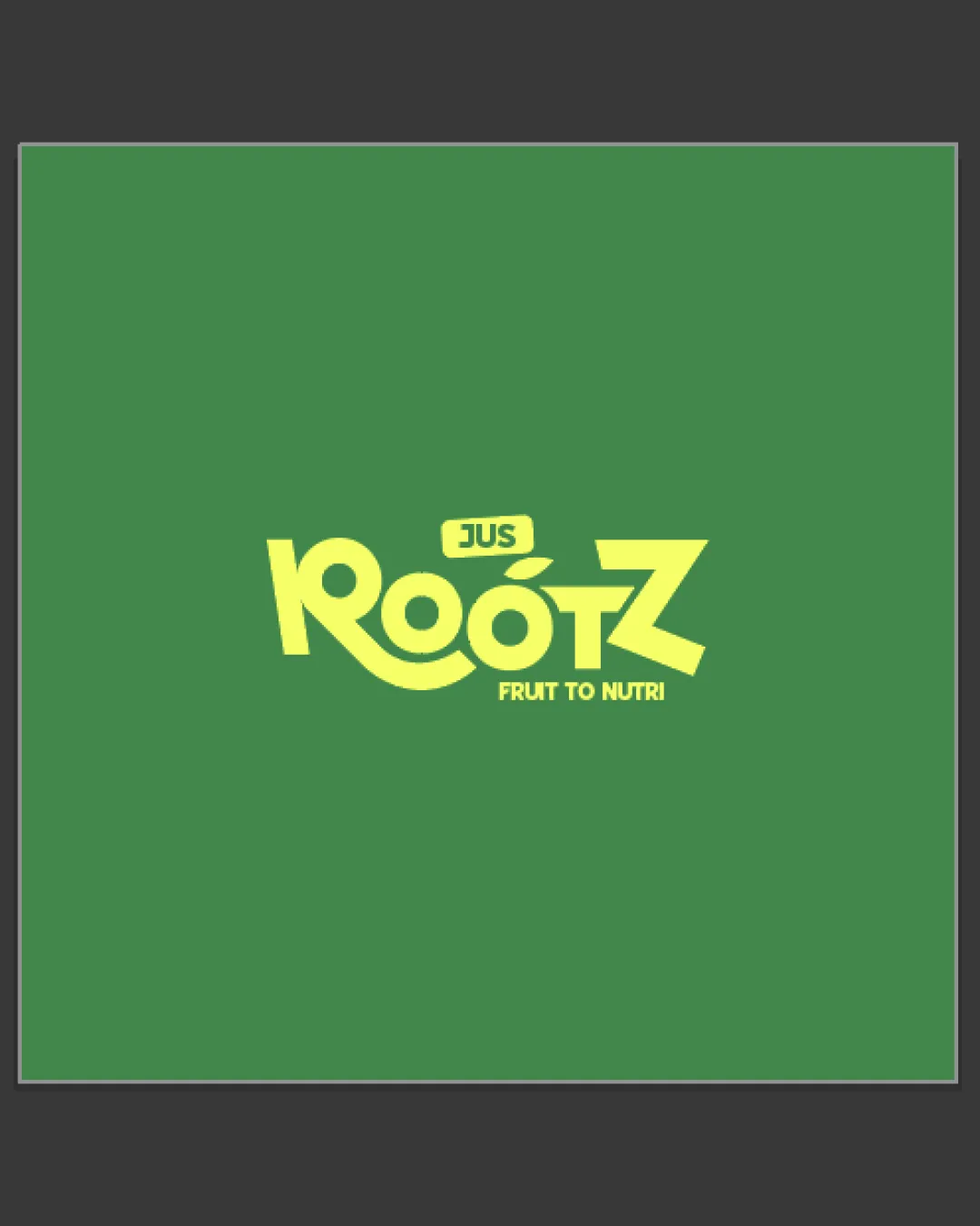 Jus Rootz Fruit Food Logo logo