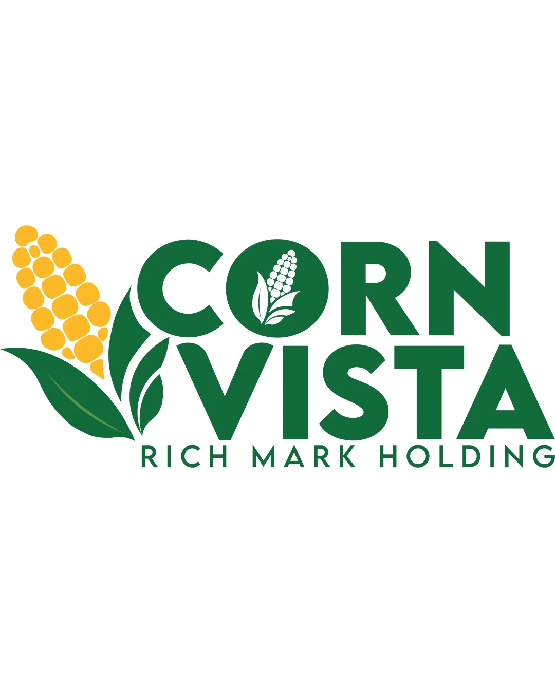 Corn Vista Rich Food Logo logo