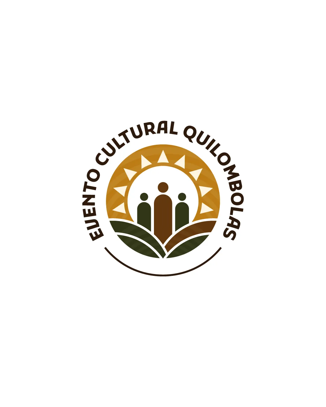 Evento Cultural Quilombolas Event Logo logo