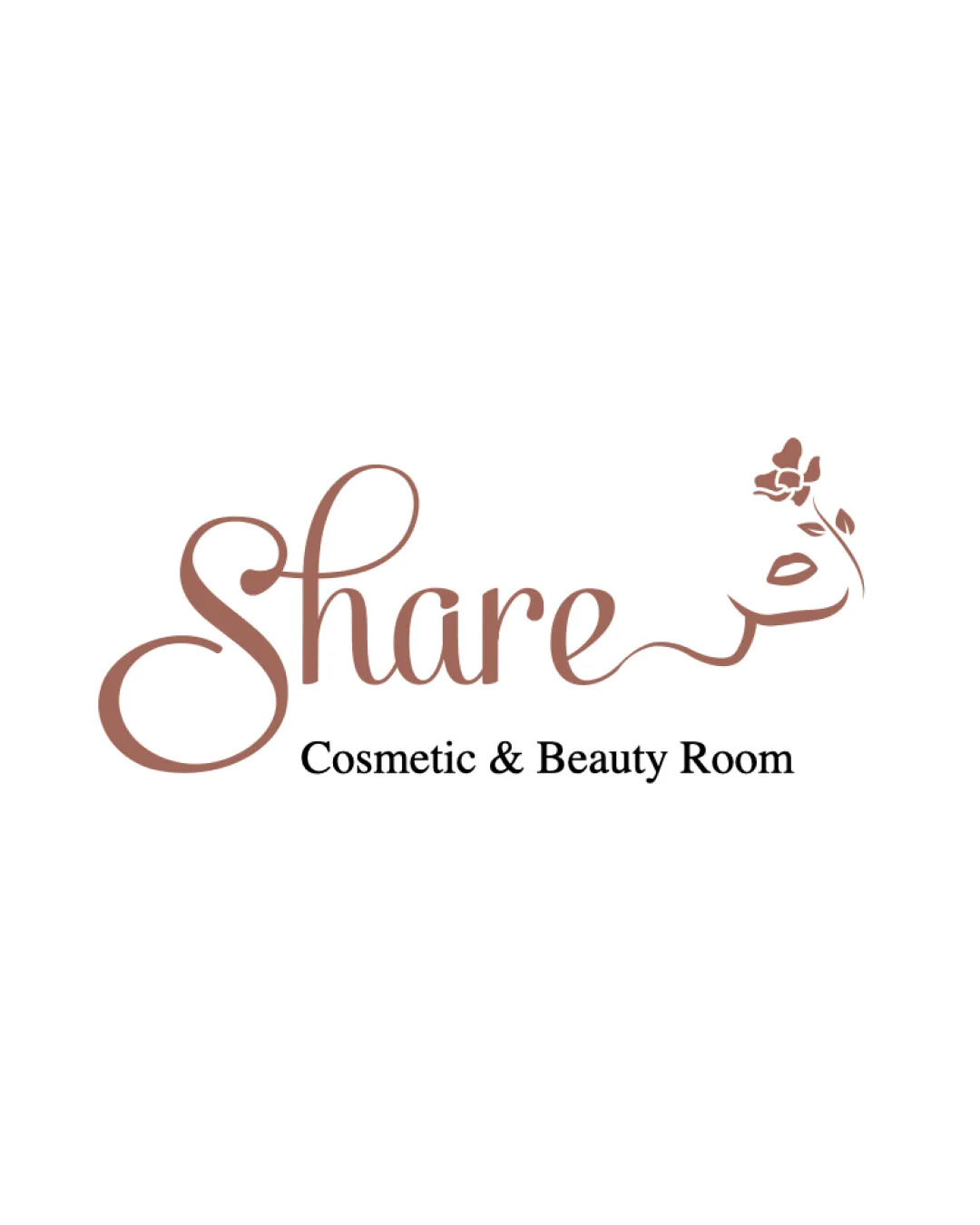Share Cosmetic Beauty Elegant Logo logo