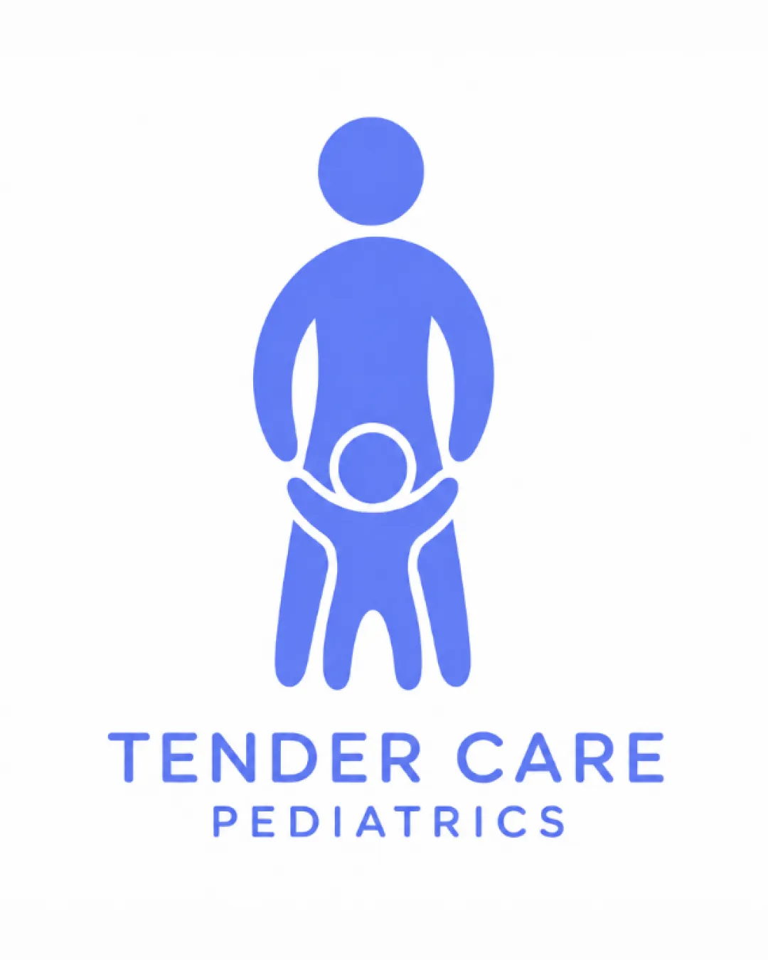 Tender Care Pediatrics Healthcare Logo logo