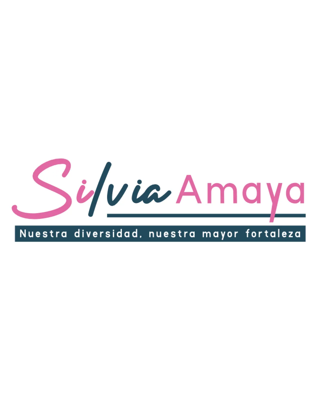 Silvia Amaya Nuestra Education Logo logo