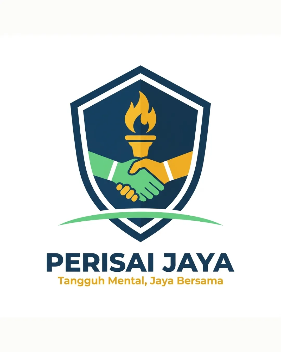 PERISAI JAYA Tangguh Mental, Jaya Bersama logo review