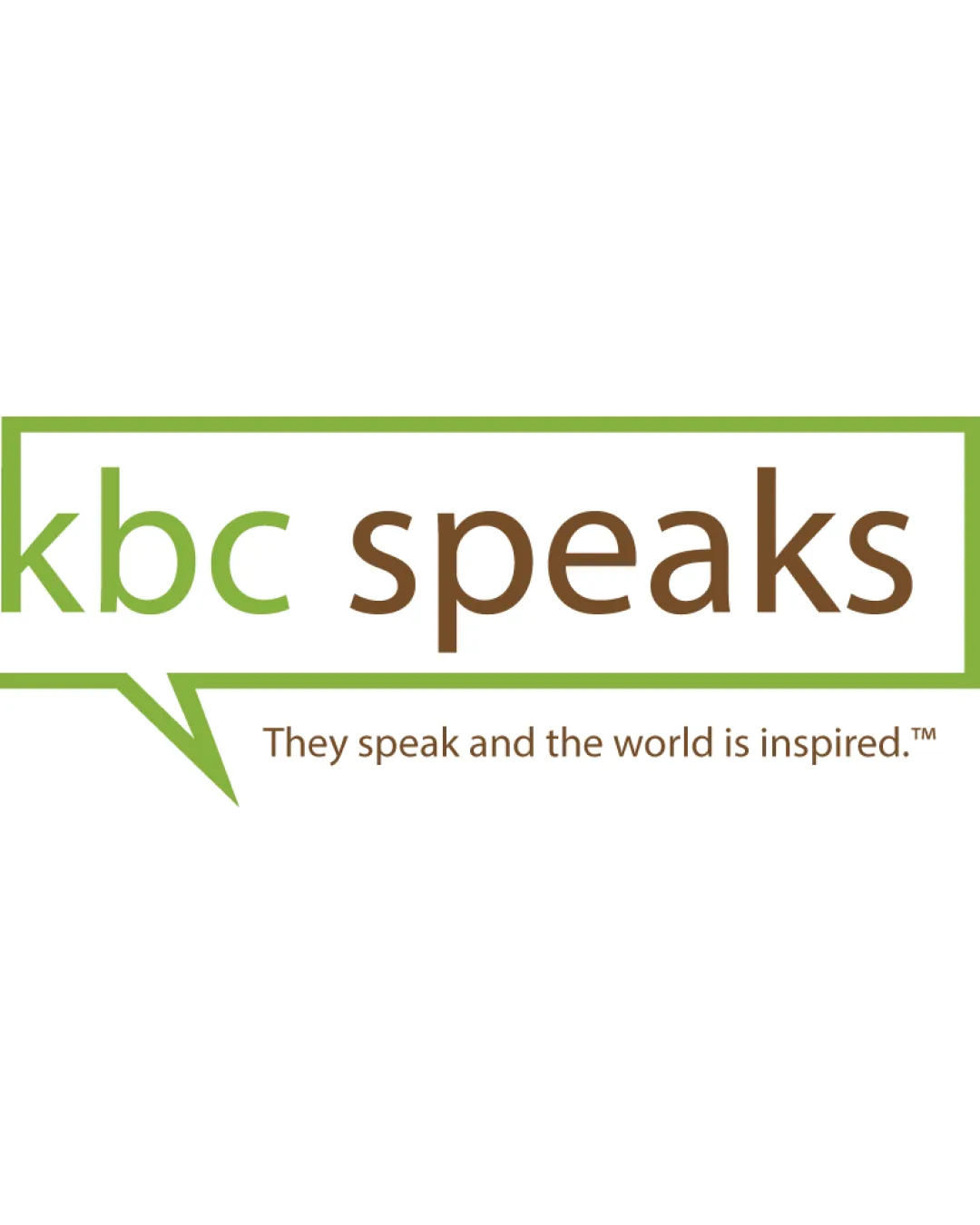 Kbc Speaks They Speakers Logo logo