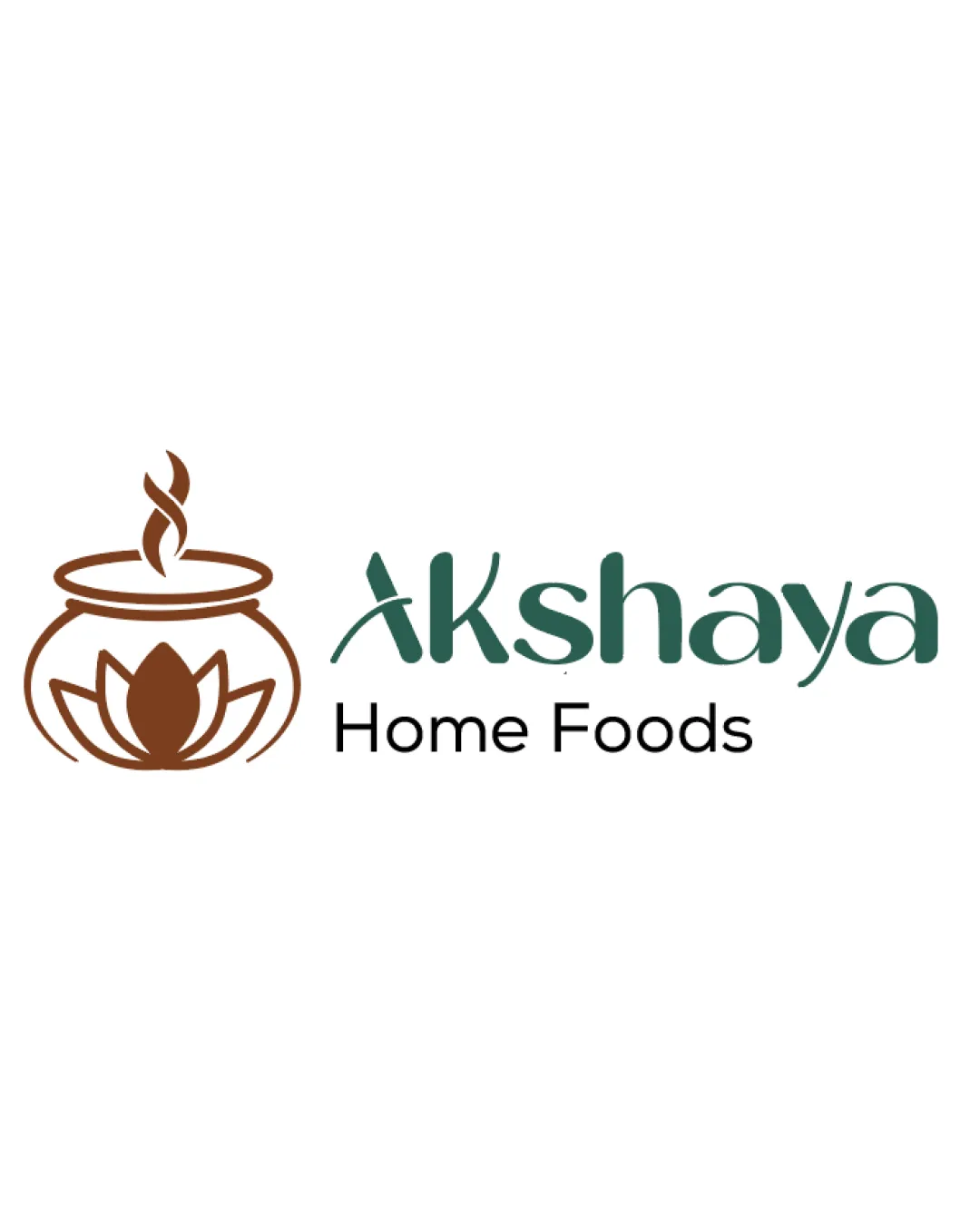 Akshaya Home Foods Food Logo logo