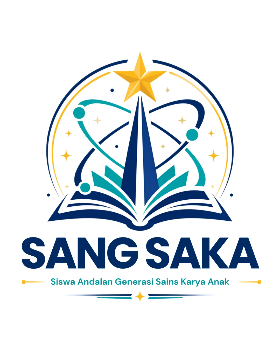 Sang Saka Siswa Education Logo logo