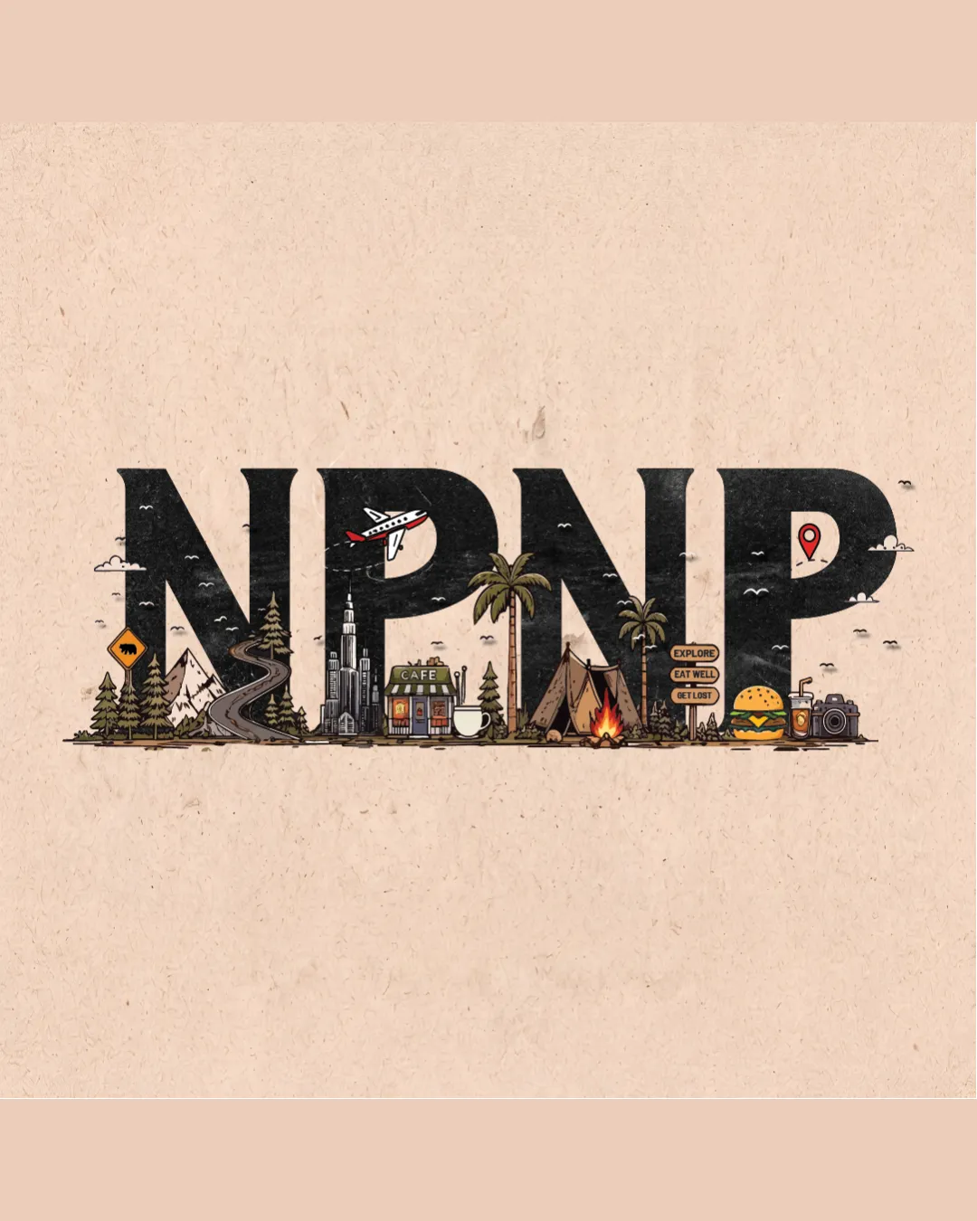 Npnp Travel Logo Review Mfxans logo