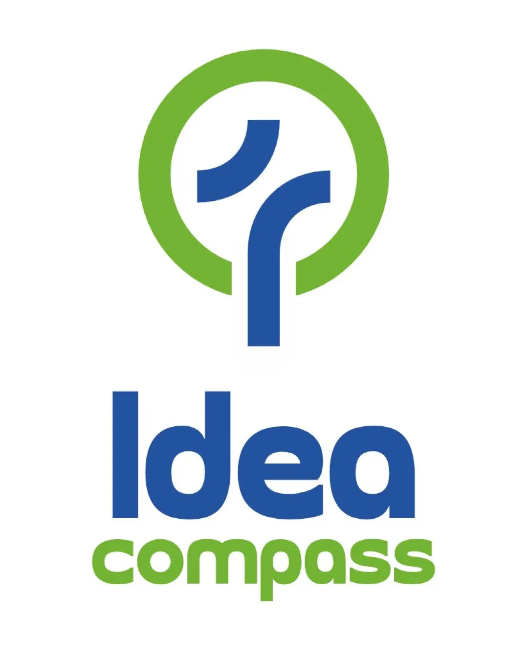 Idea Compass Productivity Logo Review logo