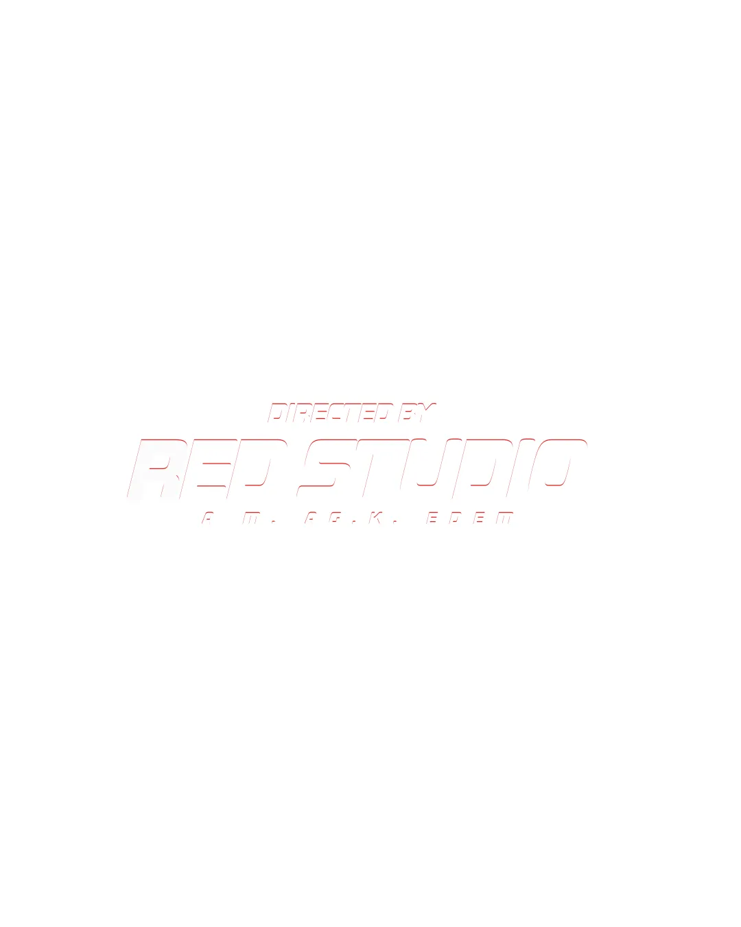 DIRECTED BY RED STUDIO logo review