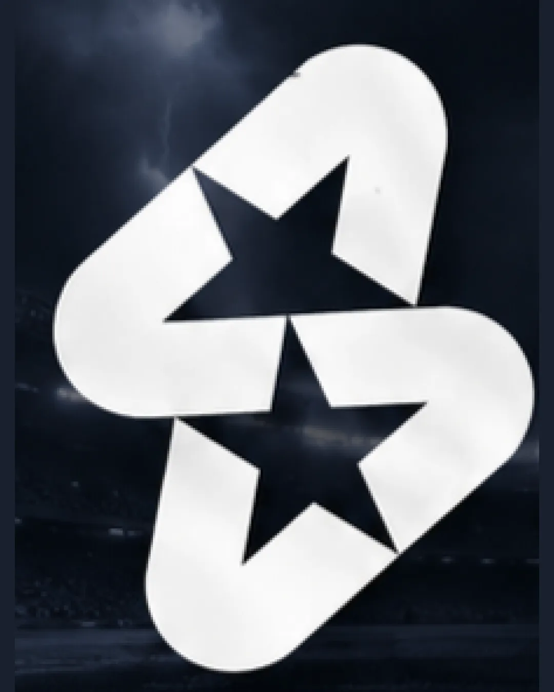 Abstract S formed from two geometric lightning sha.. logo review