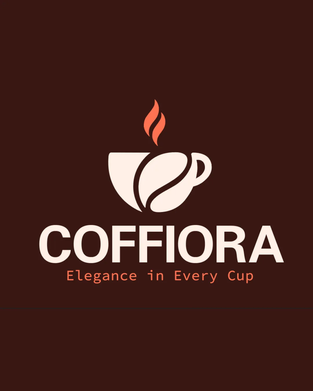 COFFIORA Elegance in Every Cup logo review