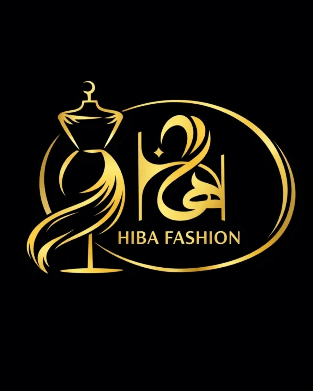 Hiba Fashion Luxury Logo Review logo