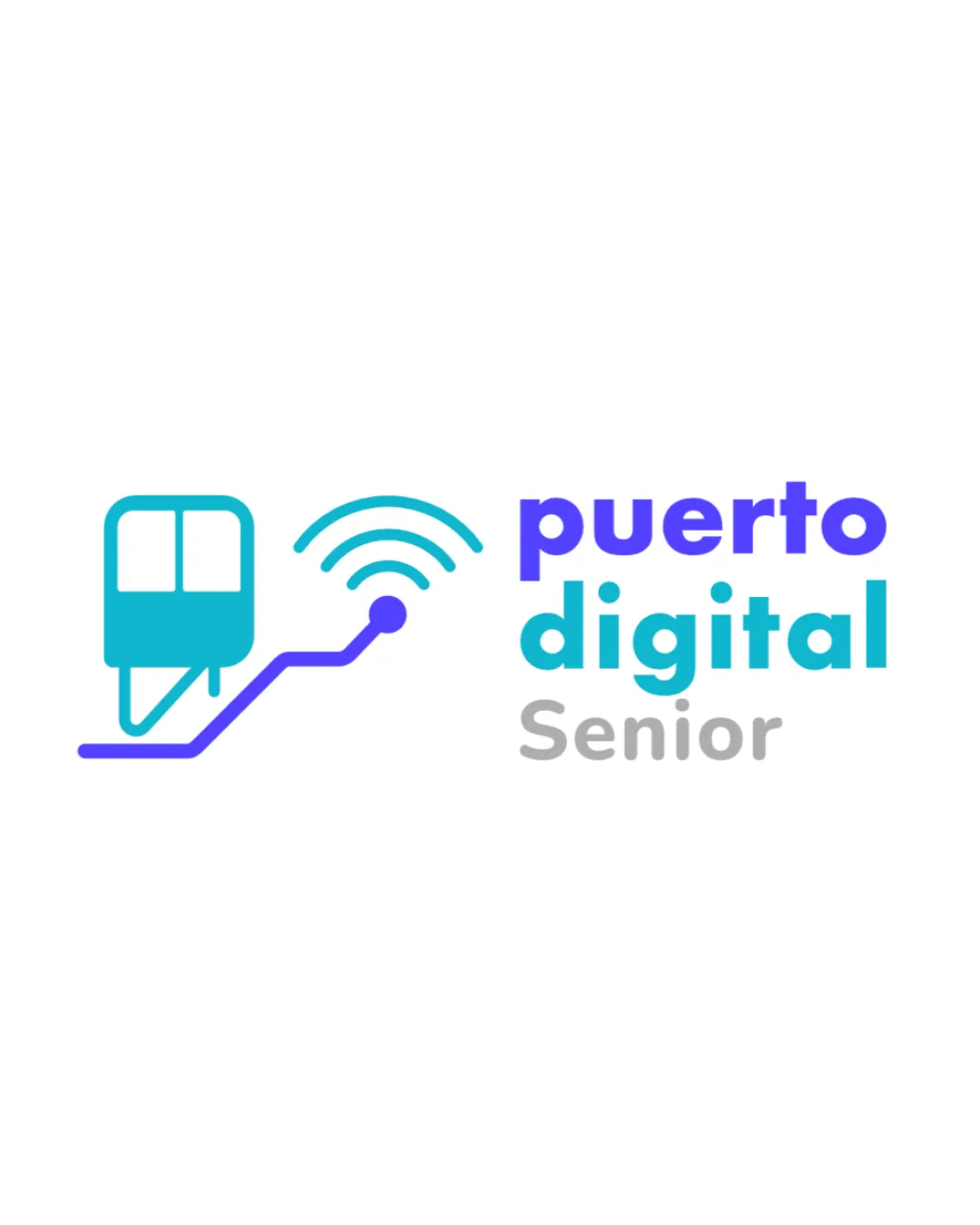 Puerto Digital Senior Technology Logo logo