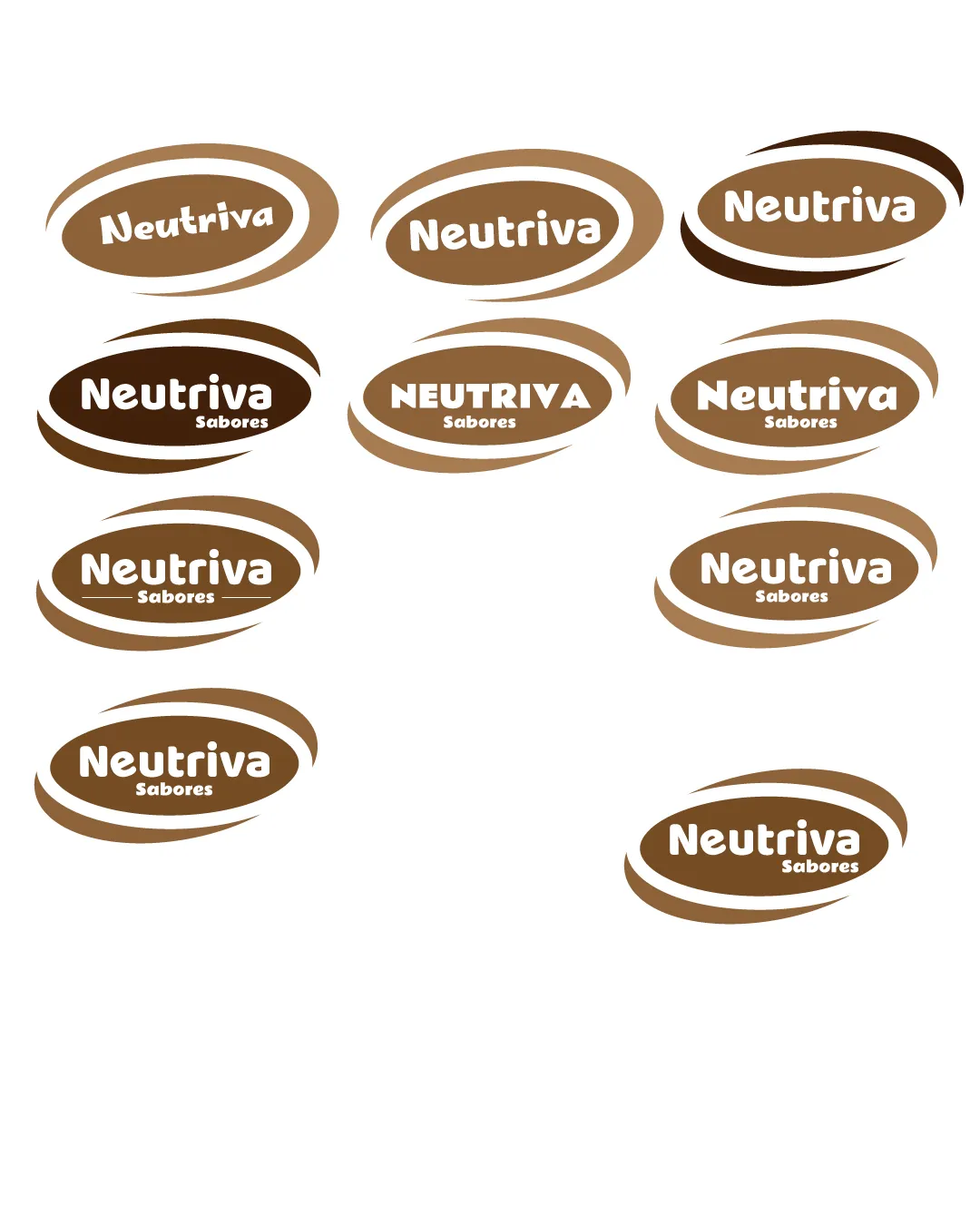 Neutriva Sabores Food Logo Review logo