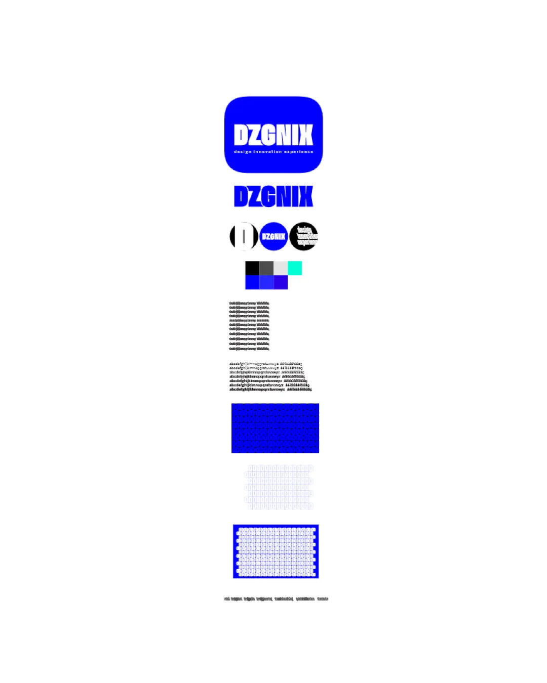 Dzgnix Innovation Experience Creative Logo logo