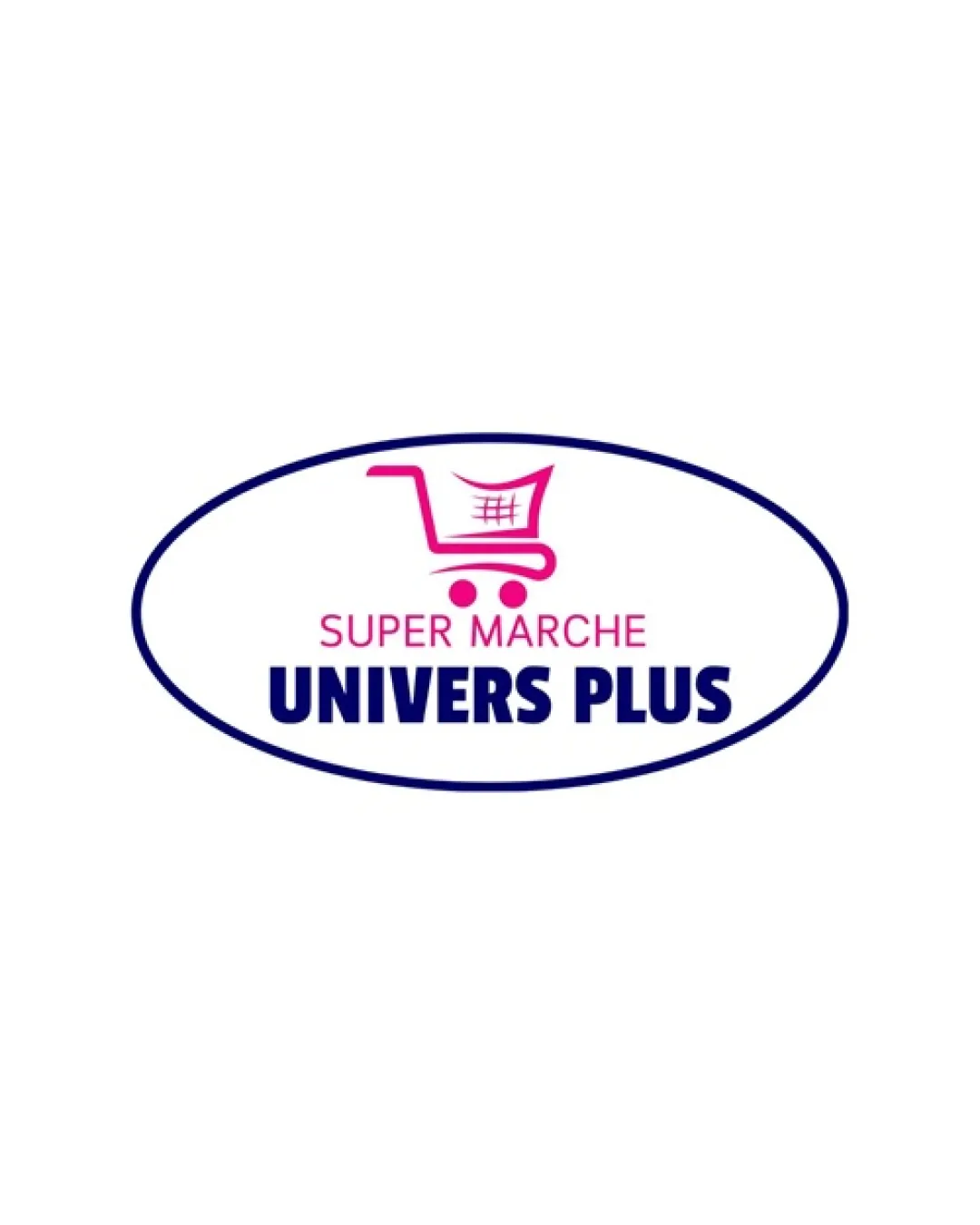 Super Marche Univers Supermarket Logo logo