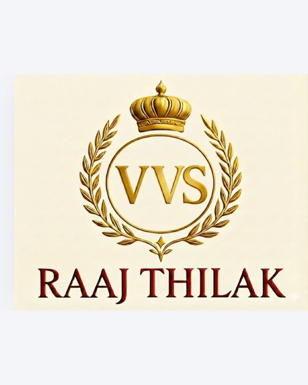 VVS RAAJ THILAK logo review