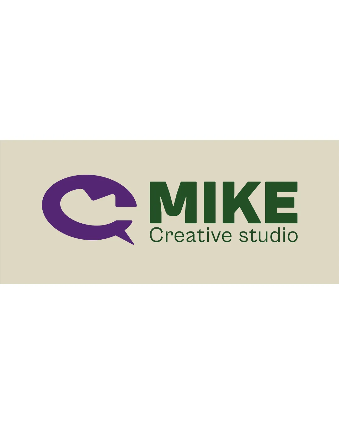 Mike Creative Studio Agency Logo logo