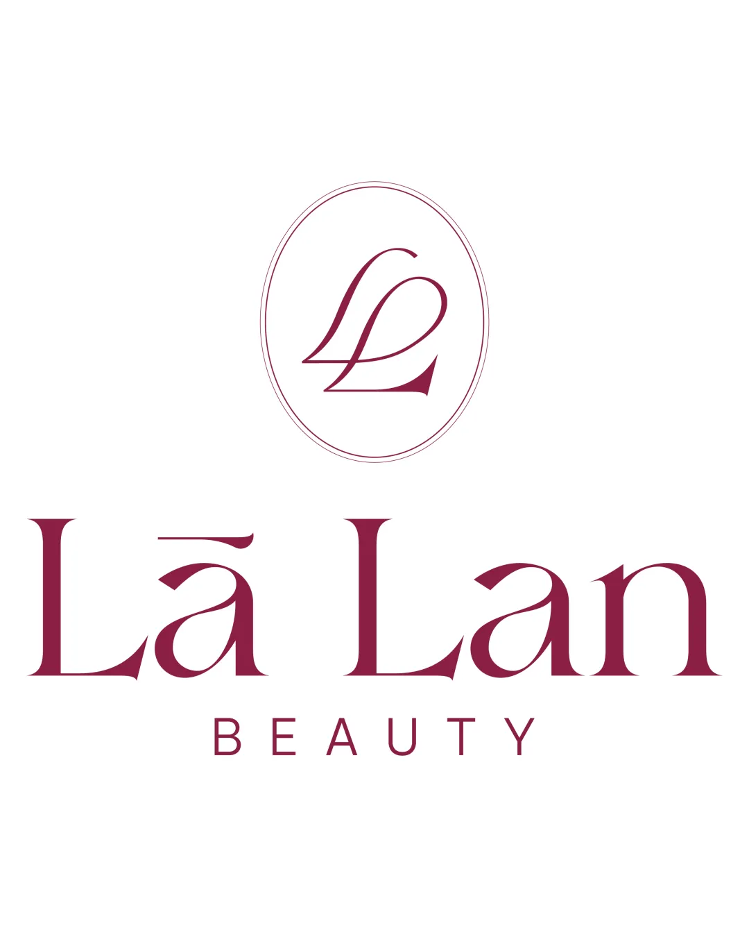 La Lan Beauty Elegant Logo logo