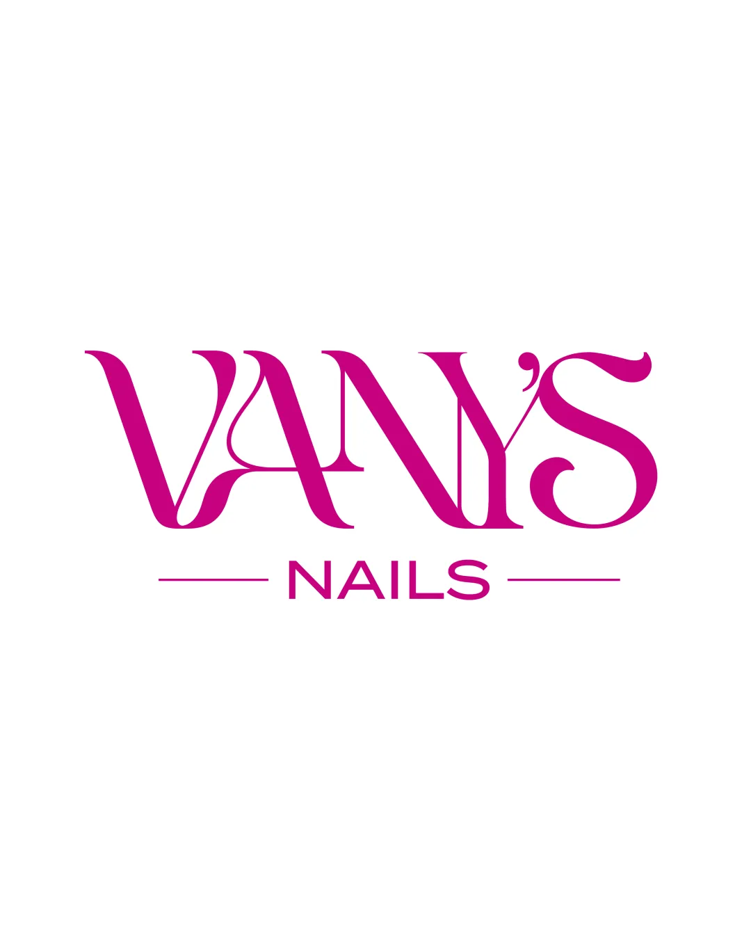 Vany S Nails Beauty Logo logo