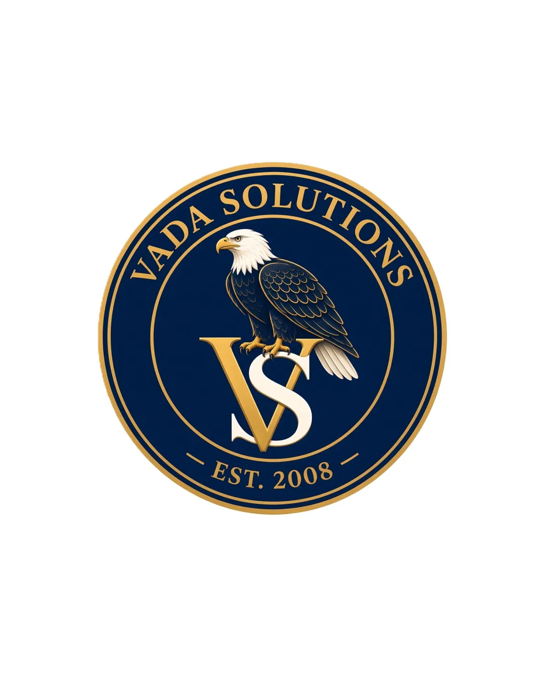 VADA SOLUTIONS EST. 2008 VS logo review