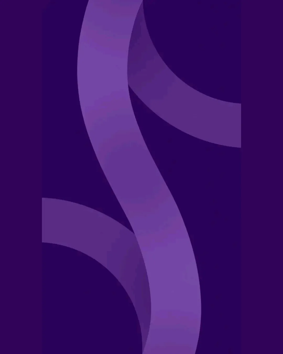 abstract 'S' form with curved bands logo review