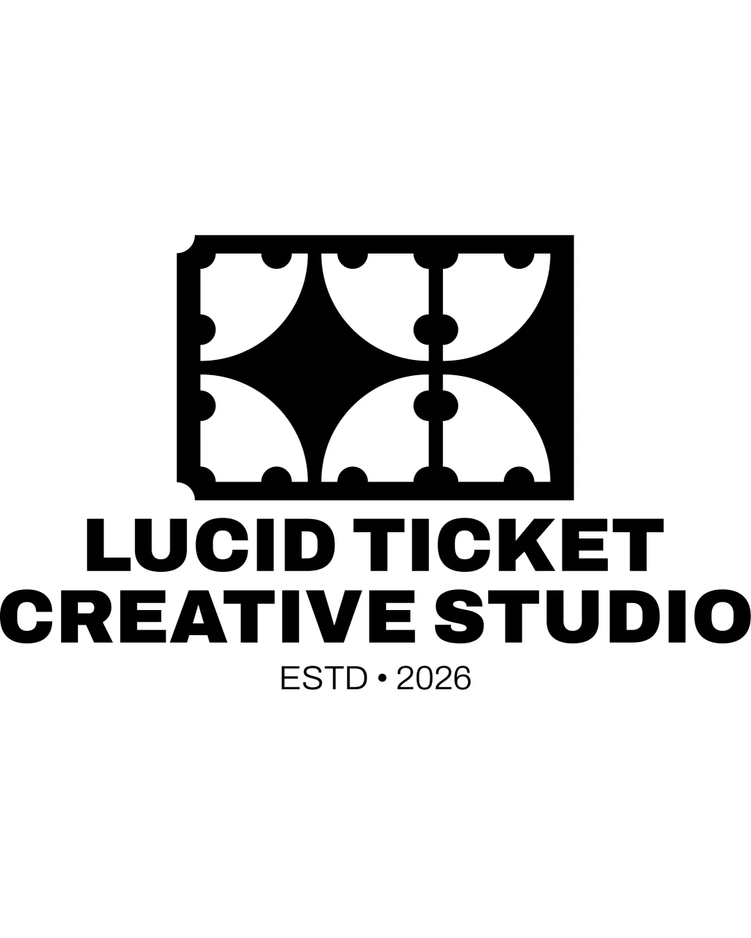 Lucid Ticket Creative Studio Logo logo