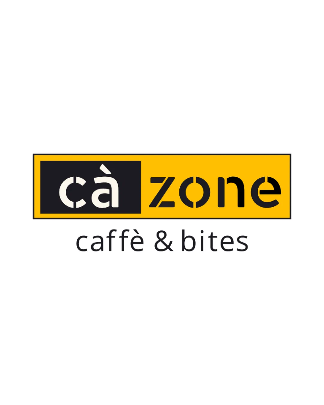Ca Zone Caffe Cafes Logo logo