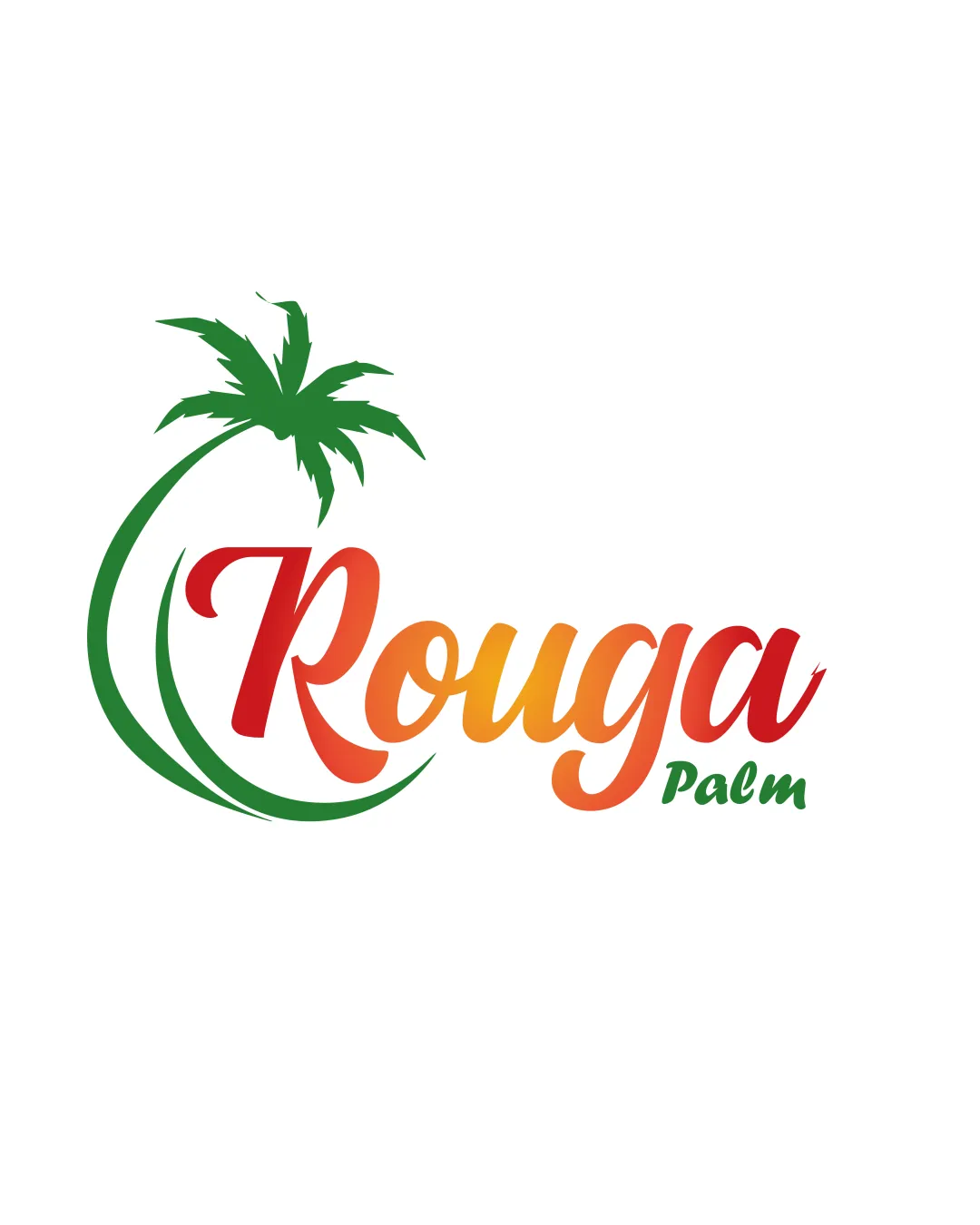 Rouga Palm Food Logo Review logo