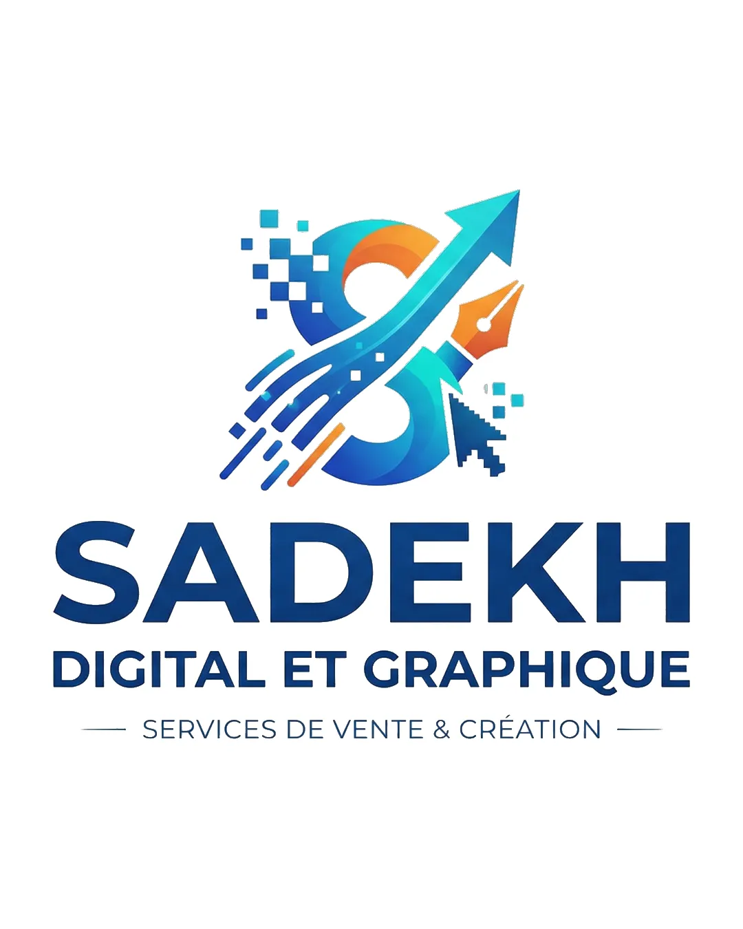 Sadekh Digital Et Agency Logo logo