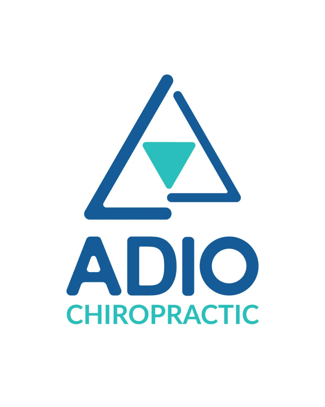 Adio Chiropractic Minimal Logo Review logo