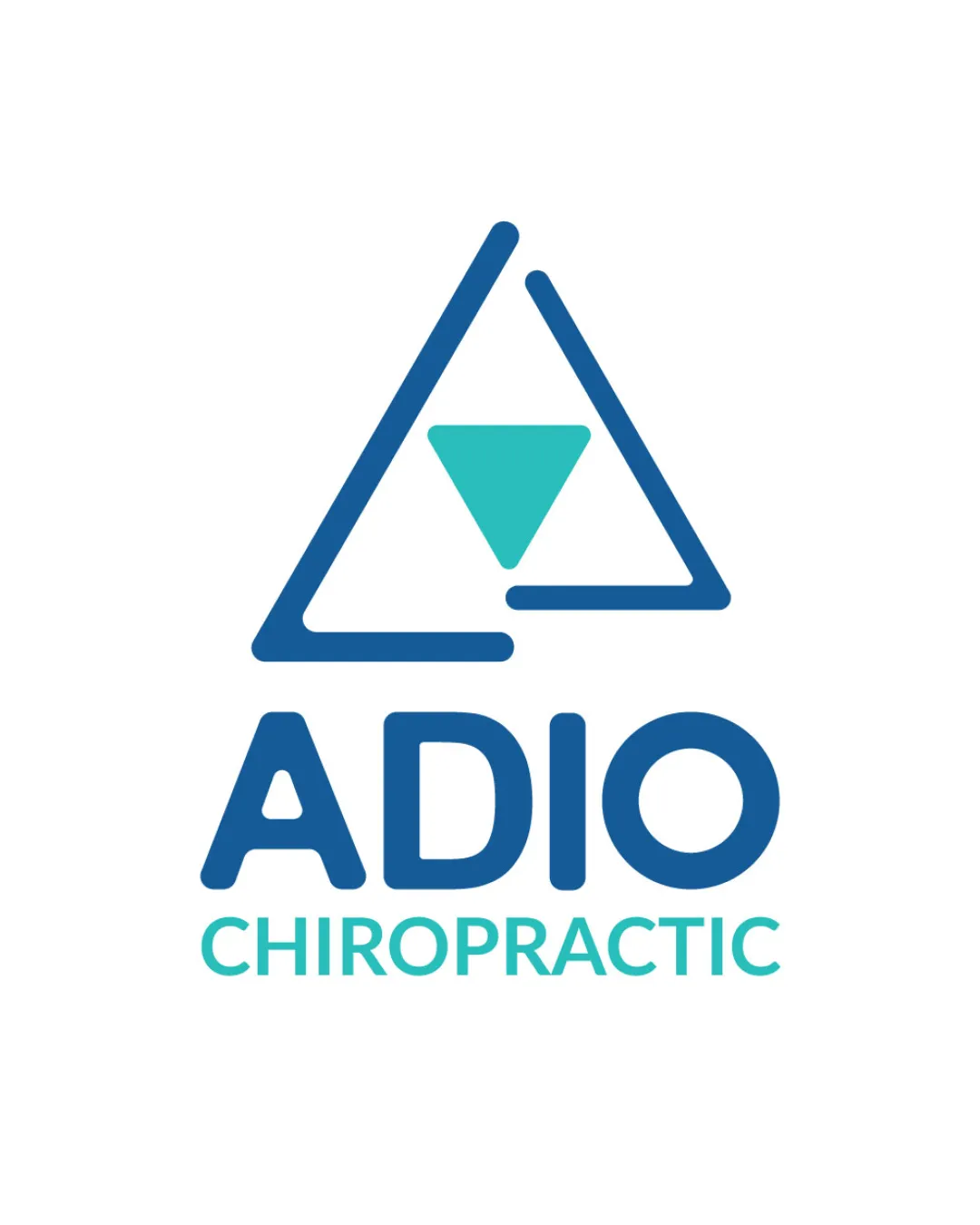 Adio Chiropractic Modern Logo Review logo