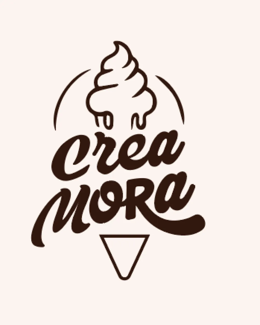 Crea Mora Desserts Logo Review logo