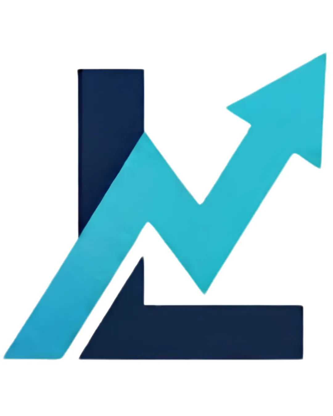 Modern Geometric Upward Trend Logo logo