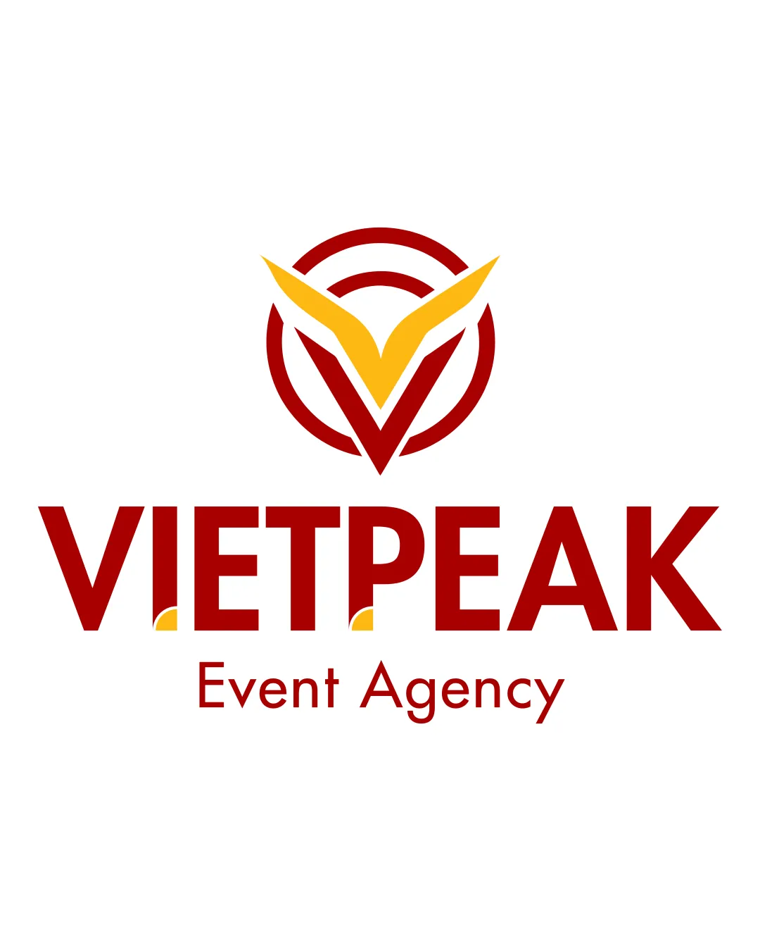 Vietpeak Event Agency Modern Logo logo