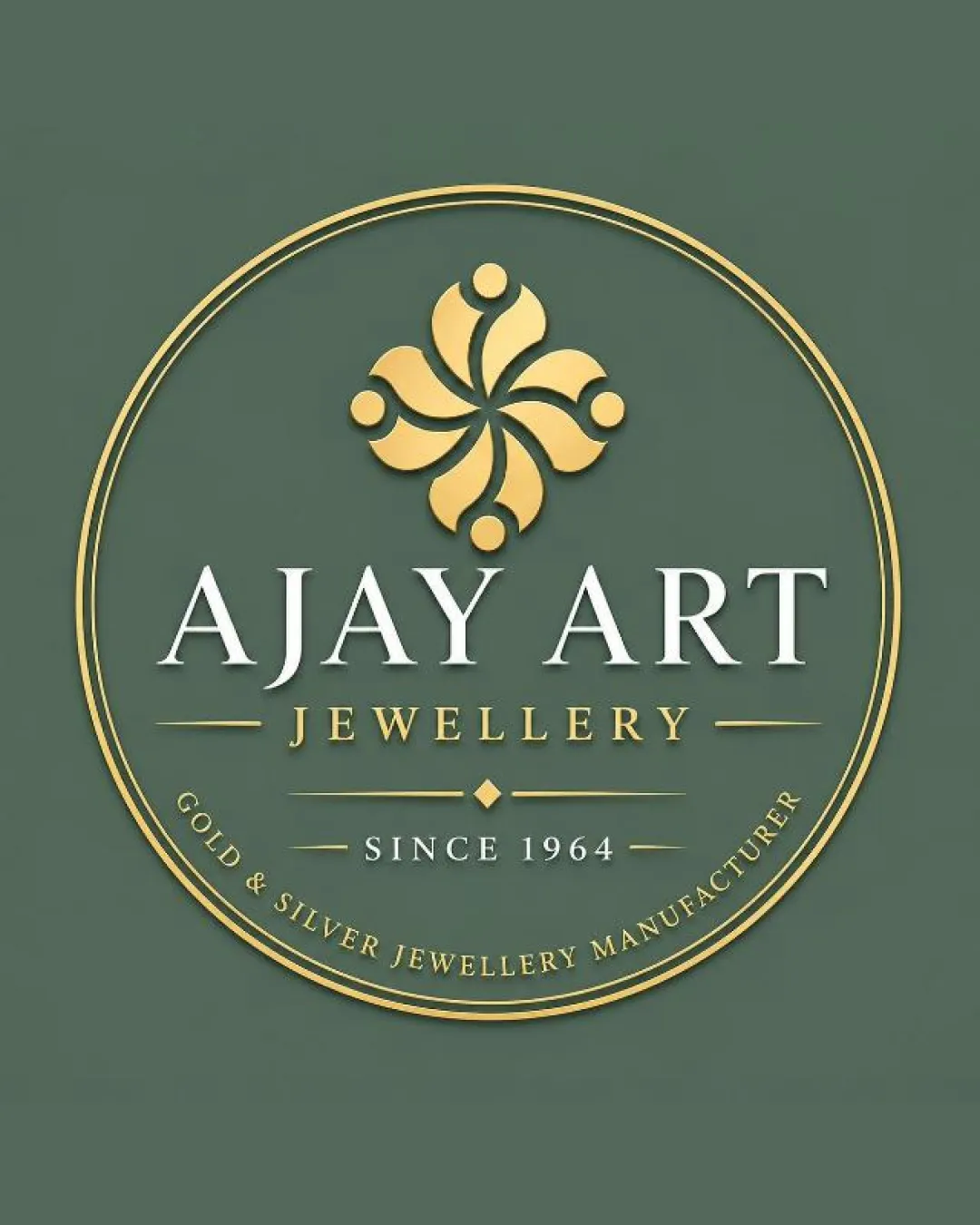 AJAY ART JEWELLERY SINCE 1964 GOLD & SILVER JEWELL.. logo review