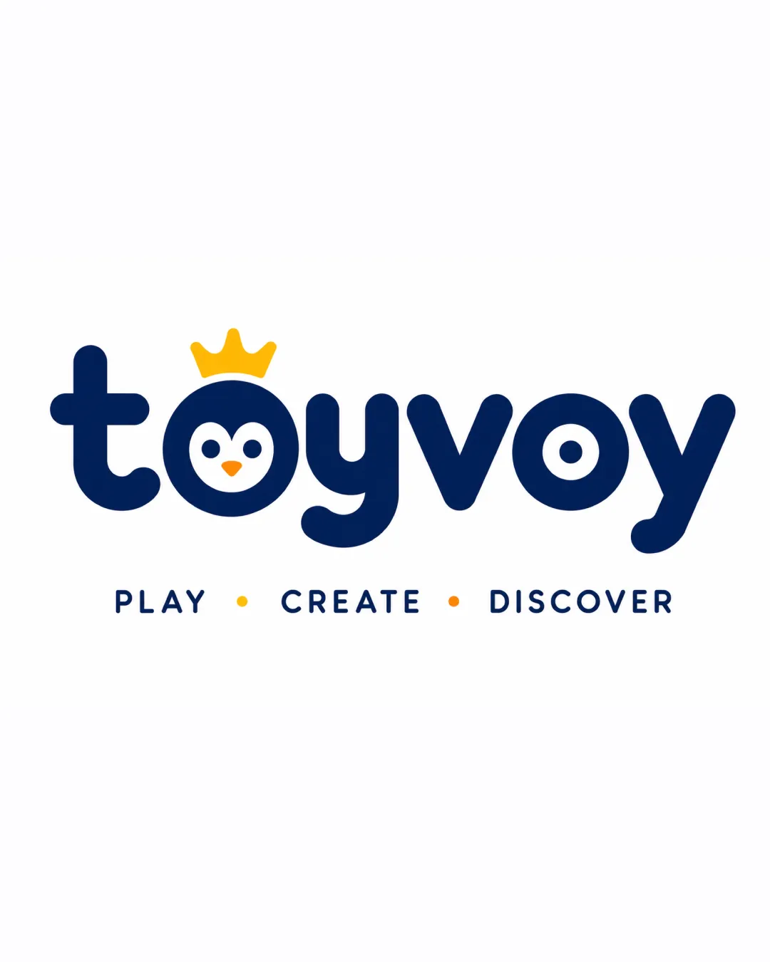 Toyvoy Play Create Toys Logo logo