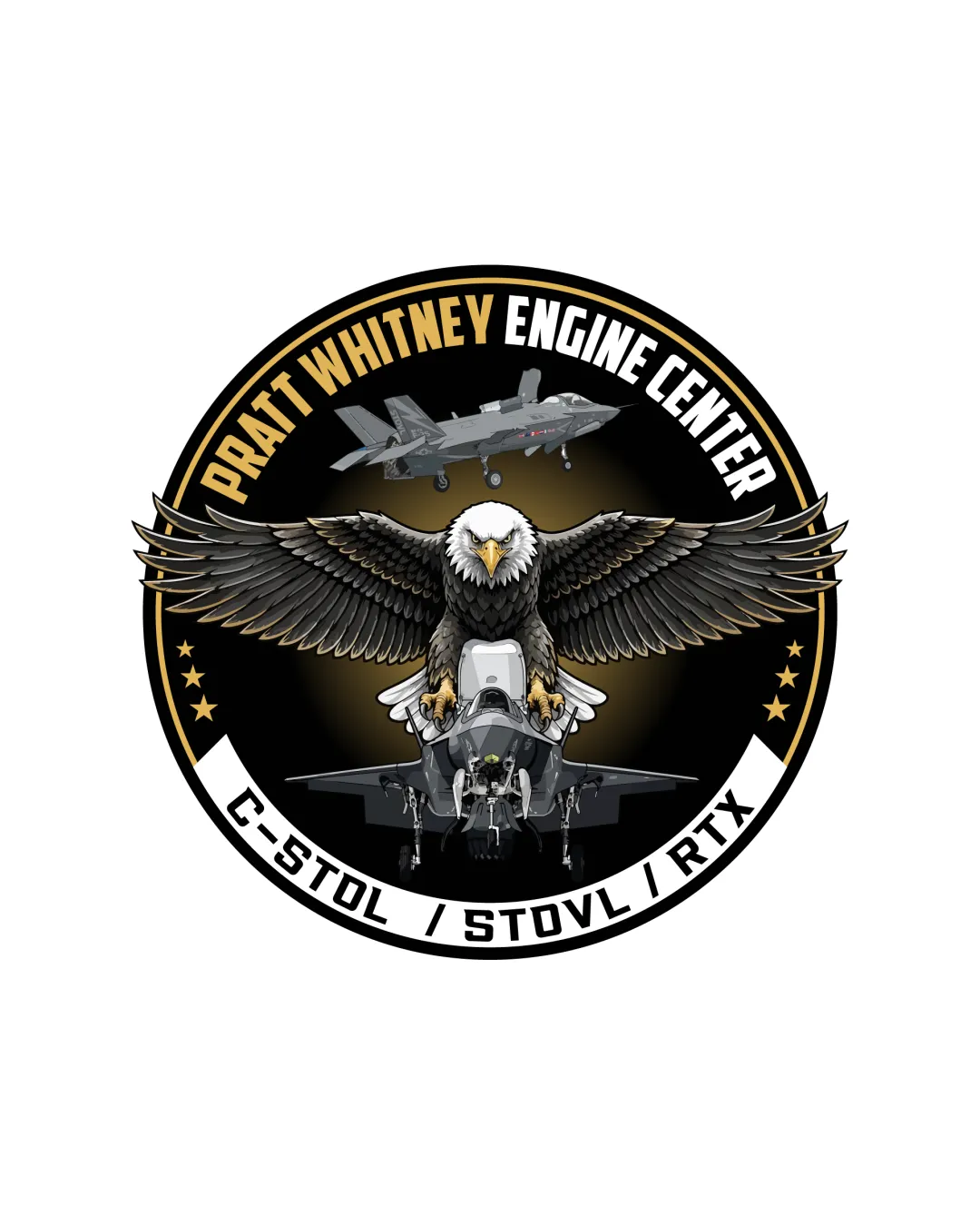 PRATT WHITNEY ENGINE CENTER C-STOL / STOVL / RTX logo review