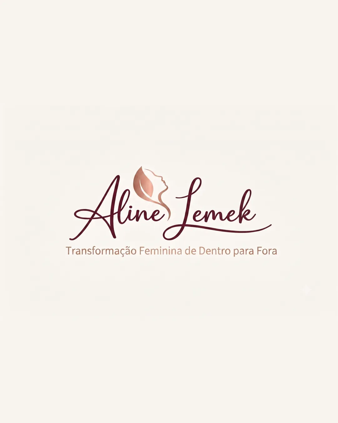 Aline Lemek Transformacao Personal Logo logo