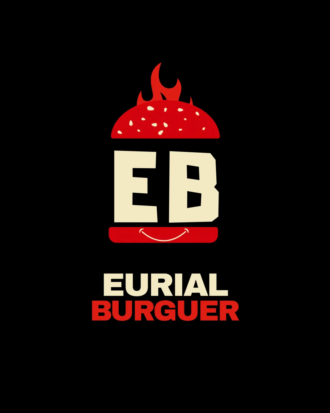 Eb Eurial Burguer Fast Logo logo