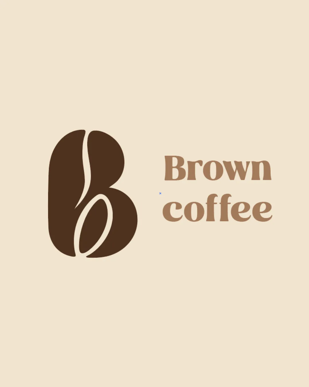 Brown Coffee Shop Logo Review logo