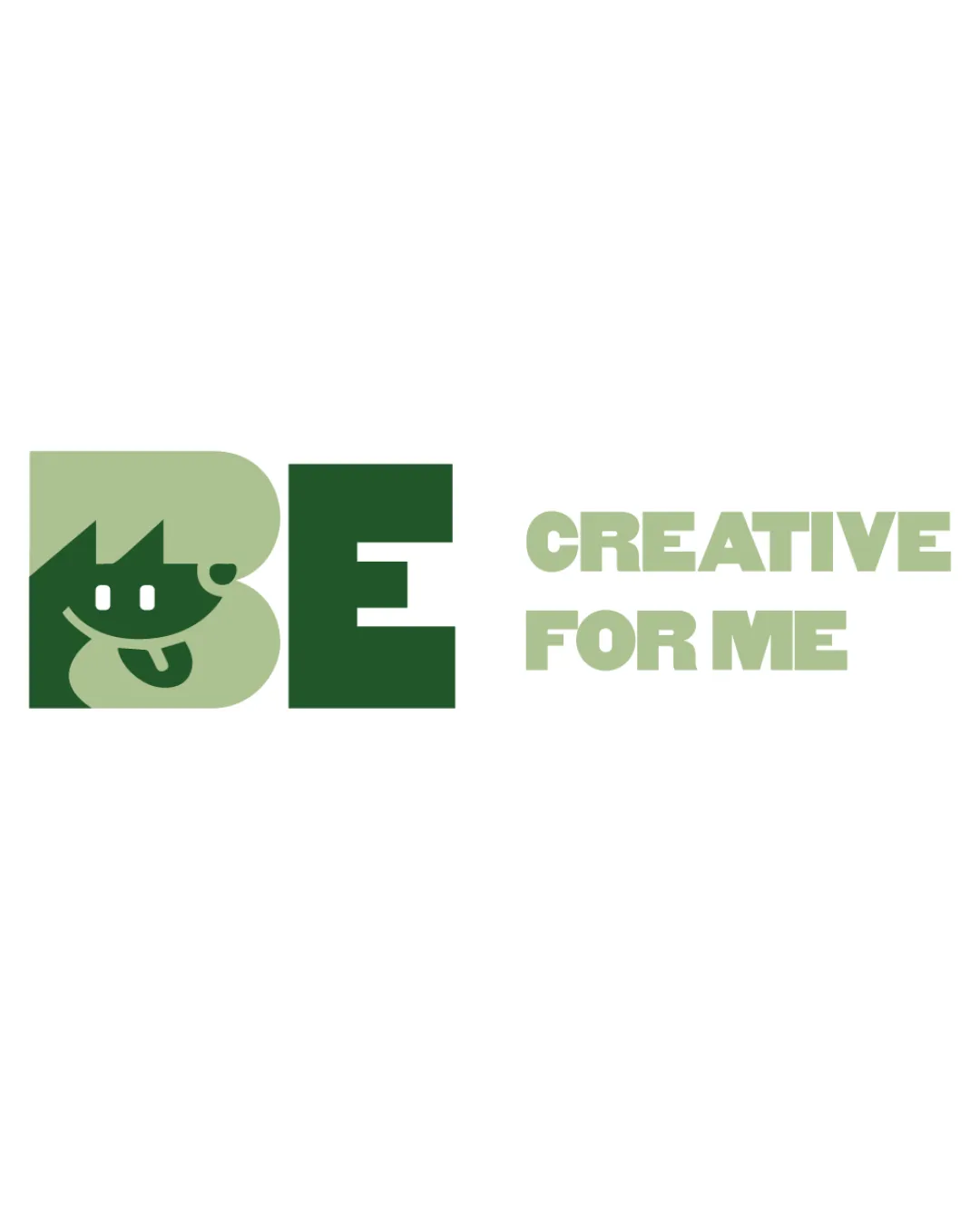 Be Creative Me Pet Logo logo