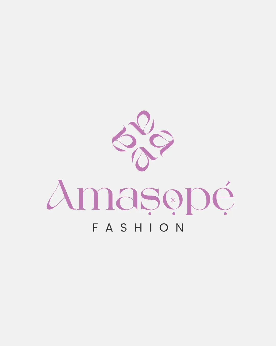 Amasopé FASHION logo review