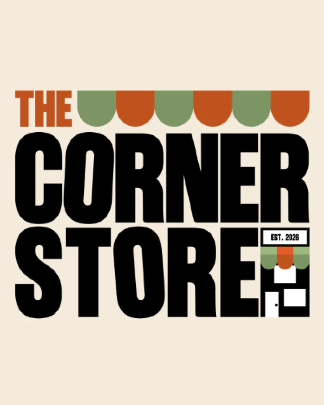 Corner Store Est Retail Logo logo