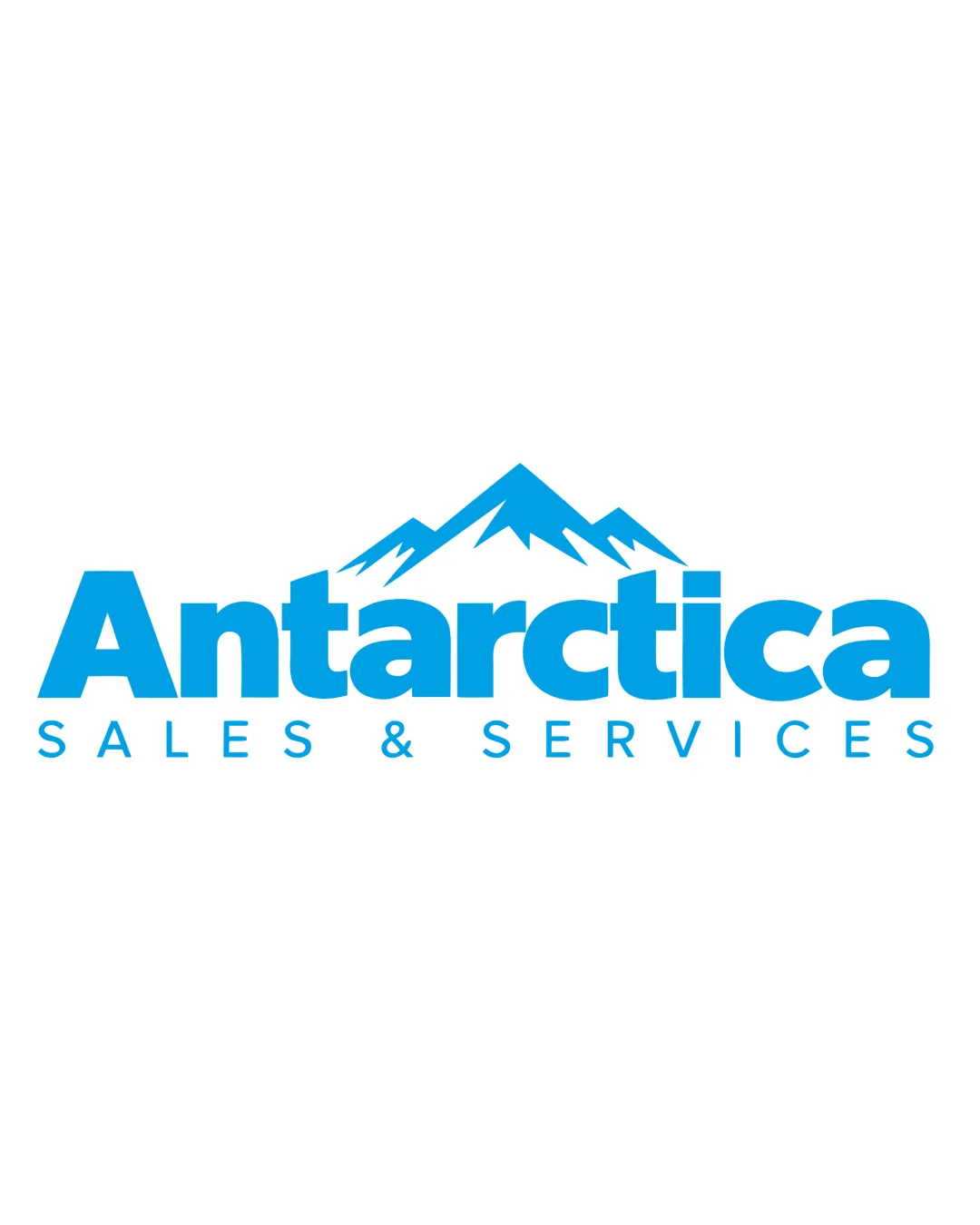 Antarctica Sales Services Hvac Logo logo