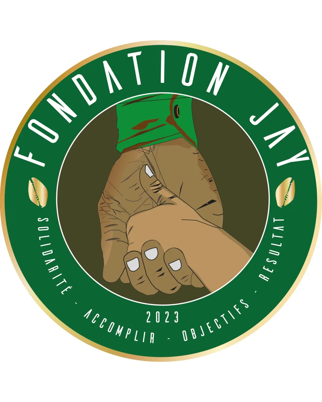 FONDATION JAY SOLIDARITÉ ACCOMPLIR OBJECTIFS RÉSULTAT 2023 logo
