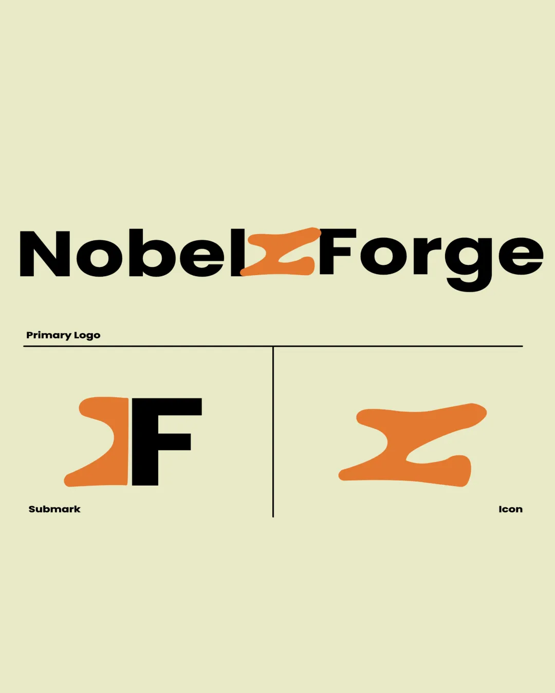 Nobelforge Primary Submark Tech Logo logo