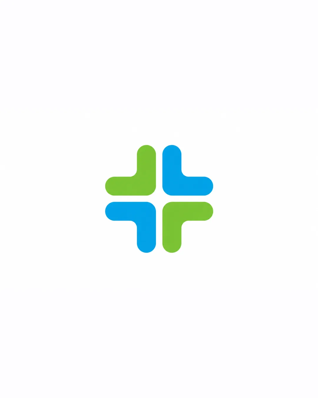 Modern Abstract Symmetrical Composed Logo logo