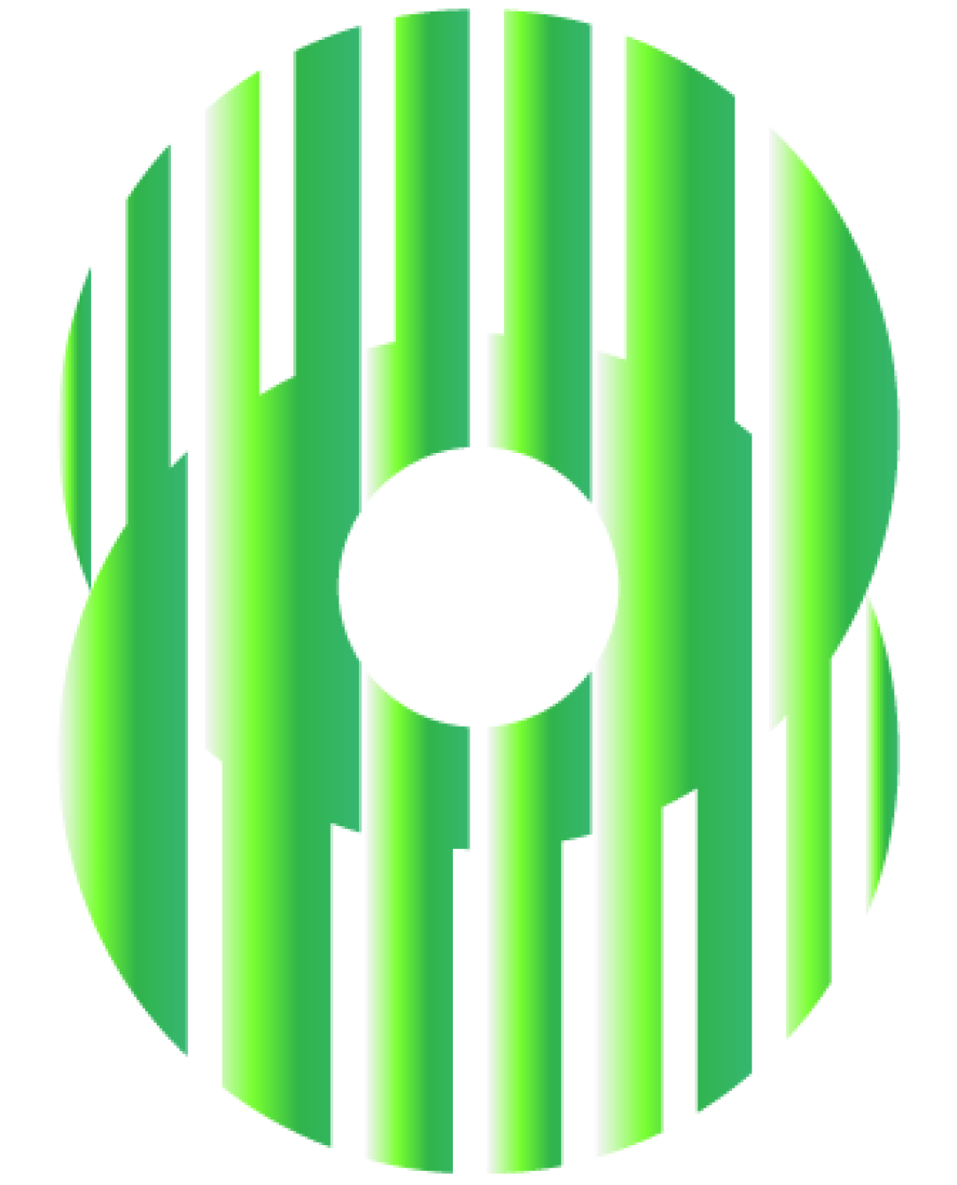 Futuristic Abstract Geometric Form Logo logo