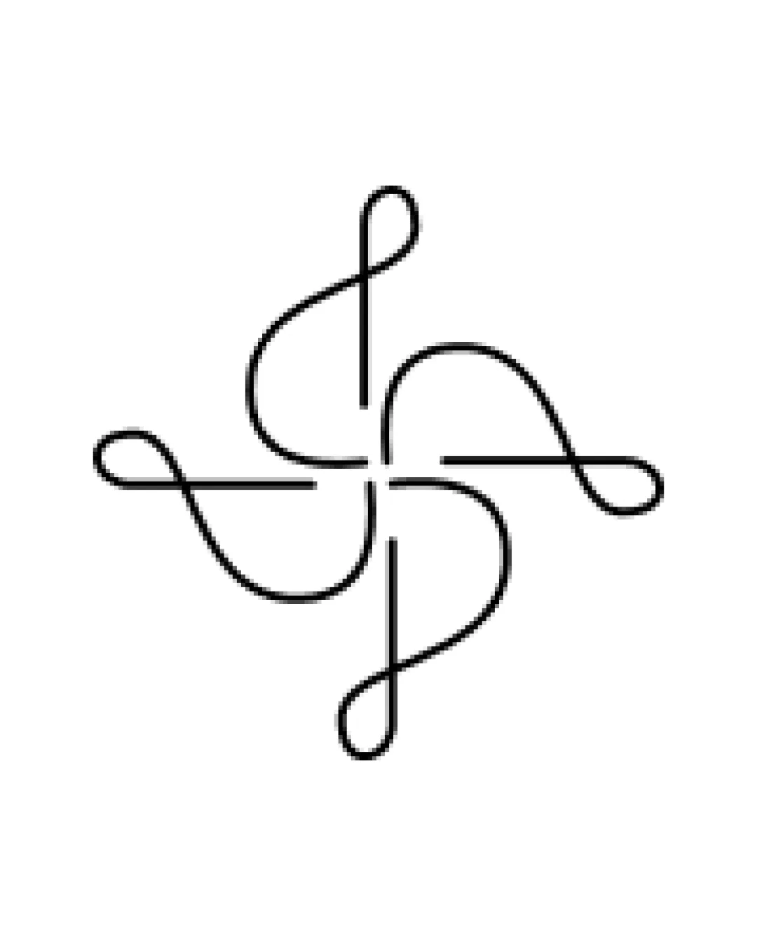 Minimal Line Abstract Geometric Logo logo